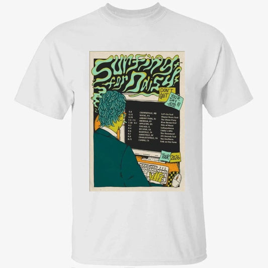 Surfing For Daisy 2026 Don’t Quit Your Day Job Tour Shirt