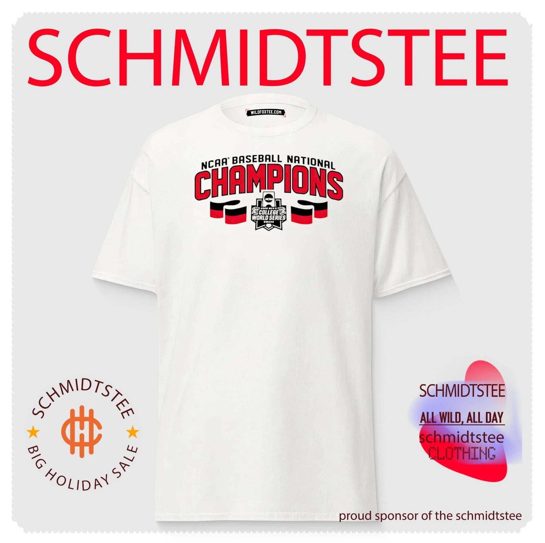 2026 NCAA Men’s College World Series National Champions shirt