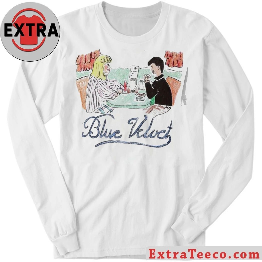 Blue Velvet Shirt