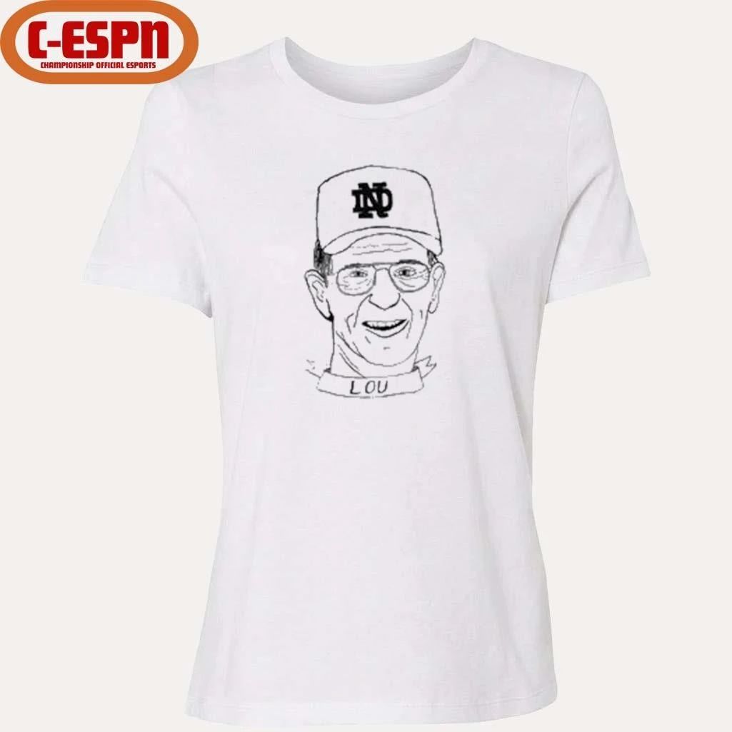 Lou Holtz Hat Nd Lou Holtz Hat And Glasses T-Shirt