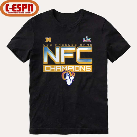 Los Angeles Rams 2025 NFC Champions T-Shirt