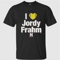 Nebraska Softball I Heart Jordy Frahm Shirt