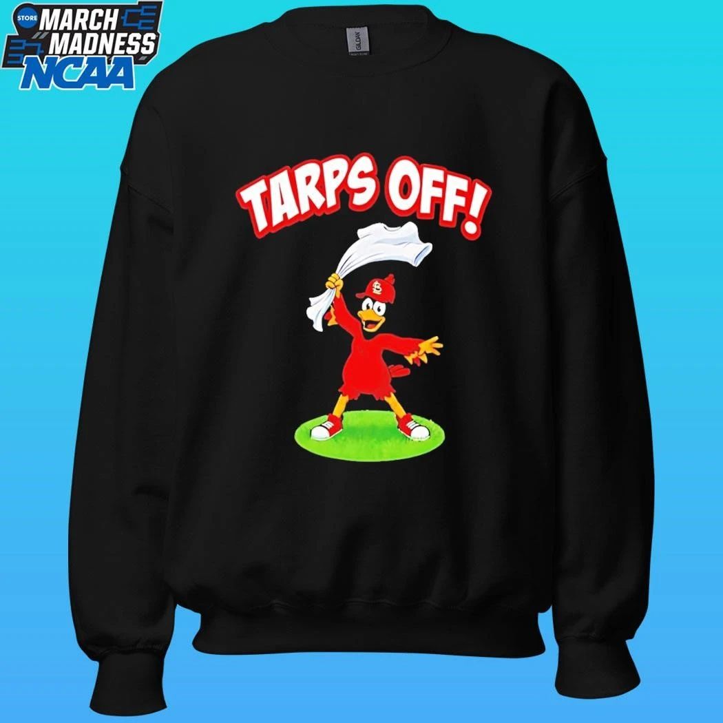 Tarps Off Cardinals Mascot St Louis Cardinals Baseball Mlb 2026 Shirt