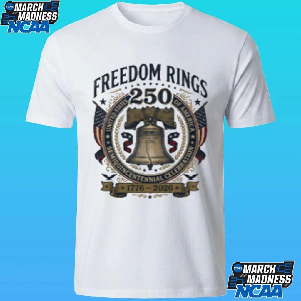 Freedom Rings Liberty Bell 250th Anniversary 1776–2026 Shirt