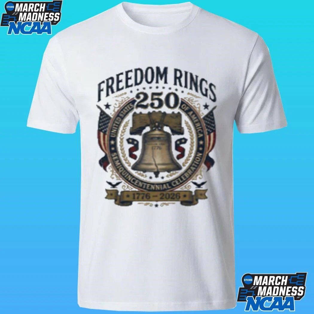 Freedom Rings Liberty Bell 250th Anniversary 1776–2026 Shirt