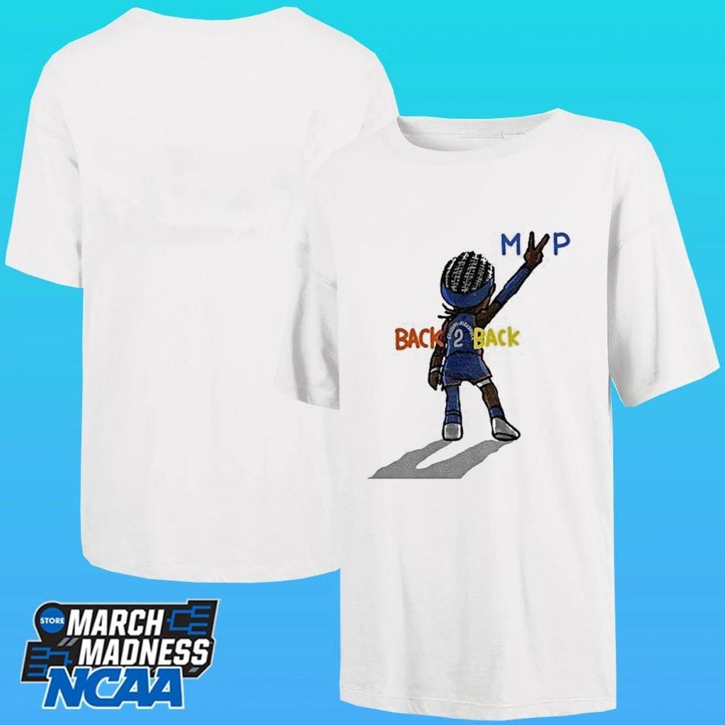 Shai Gilgeous Alexander Cartoon Caricature Oklahoma City Thunder Basketball Mvp Back 2 Back Shirt