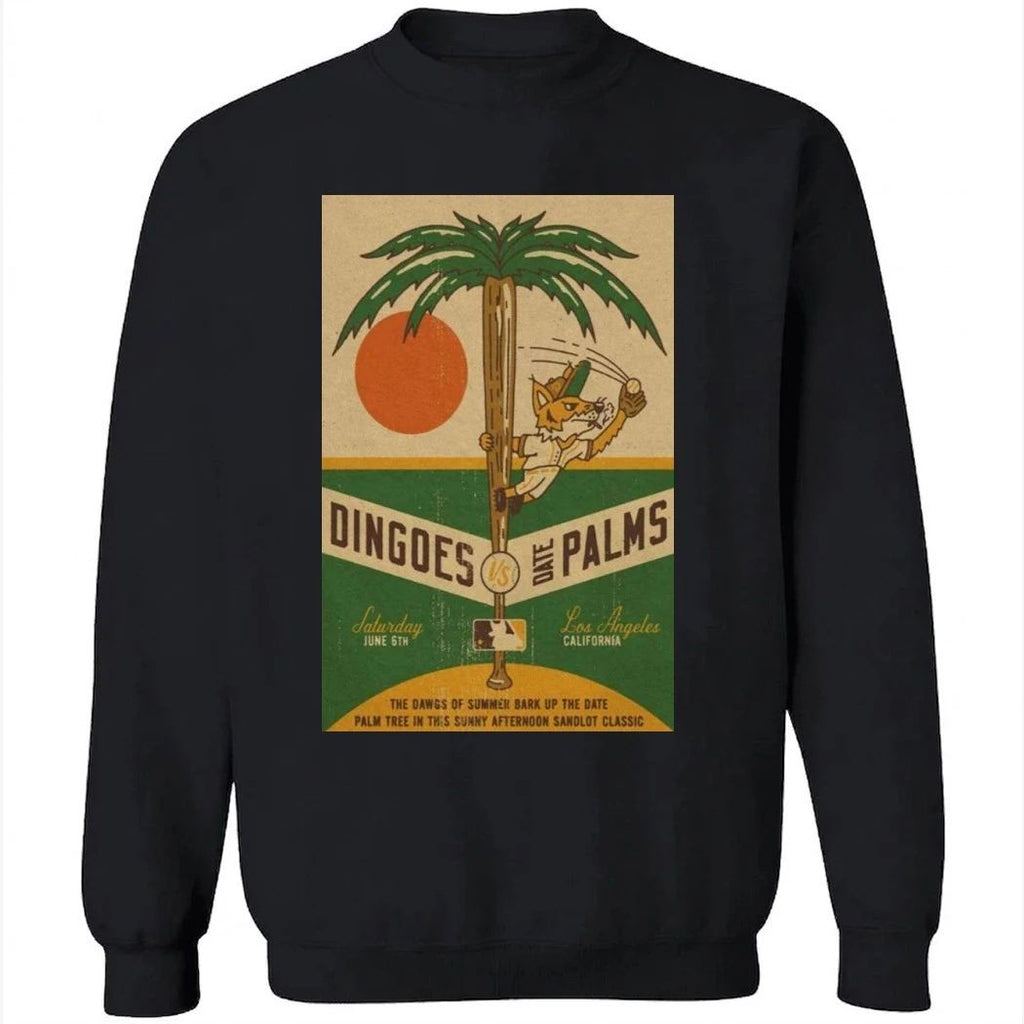 Dingoes vs Date Palms June 6 2026 Poster Los Angeles, CA Shirt