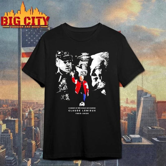 In Memory Of 1996 Stanley Cup Champion Claude Lemieux 1965 2026 1 Shirt
