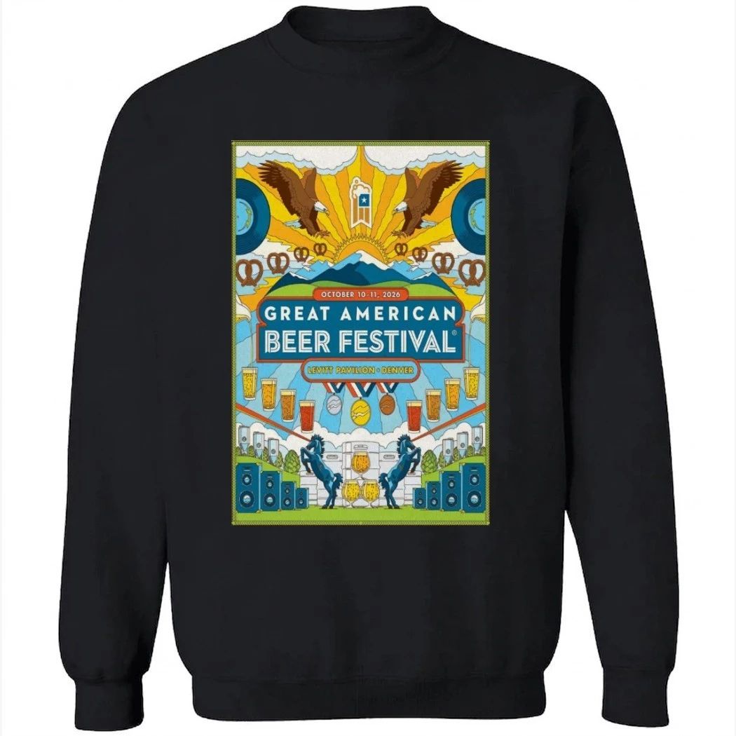 Great American Beer Festival October 10-11, 2026 Poster Shirt