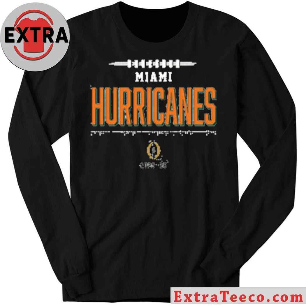 College Football Playoff 2025-26 Miami Playoff Bound Logo Shirt