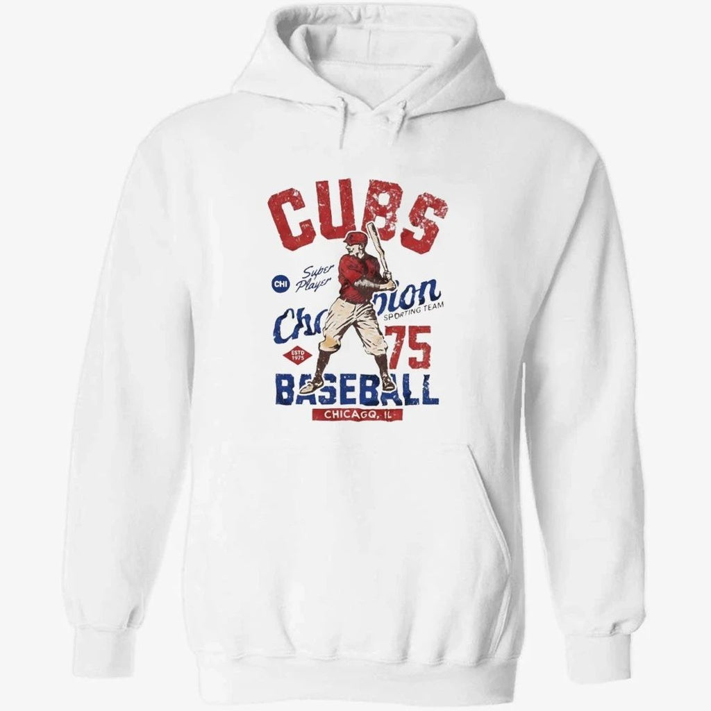 Cubs Baseball Chicago Retro Superstar Player Fan Shirt