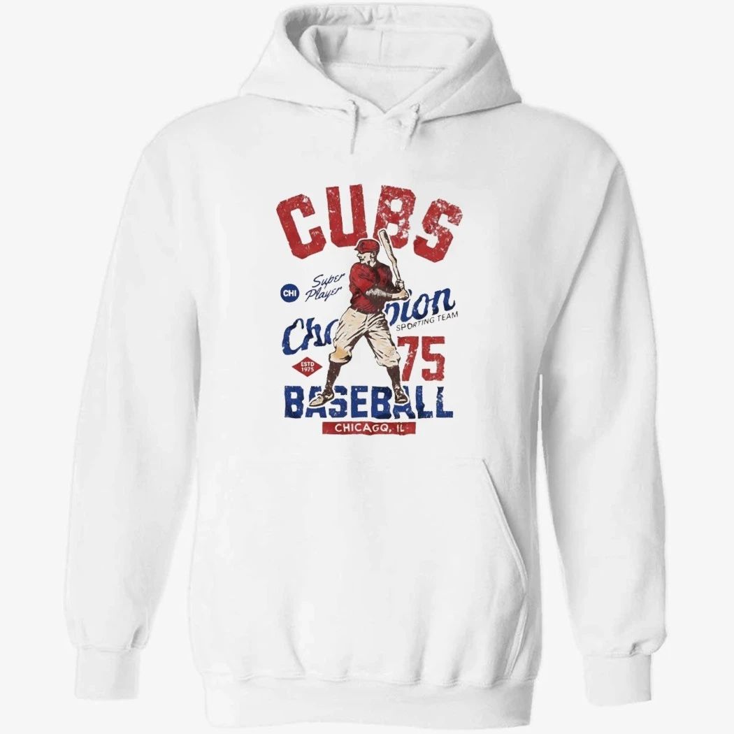 Cubs Baseball Chicago Retro Superstar Player Fan Shirt