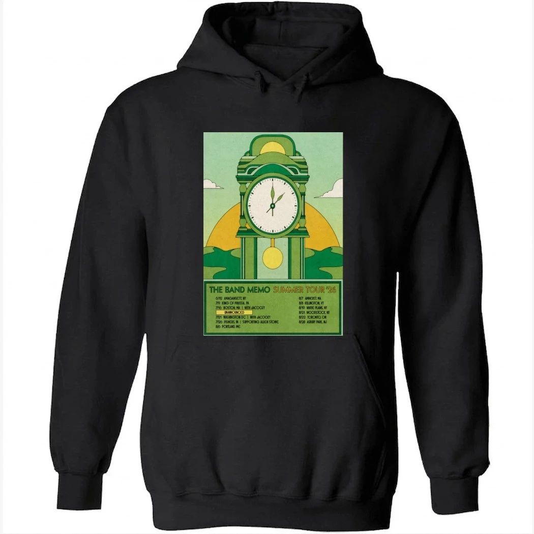 The Band Memo Summer 2026 Tour Poster Shirt