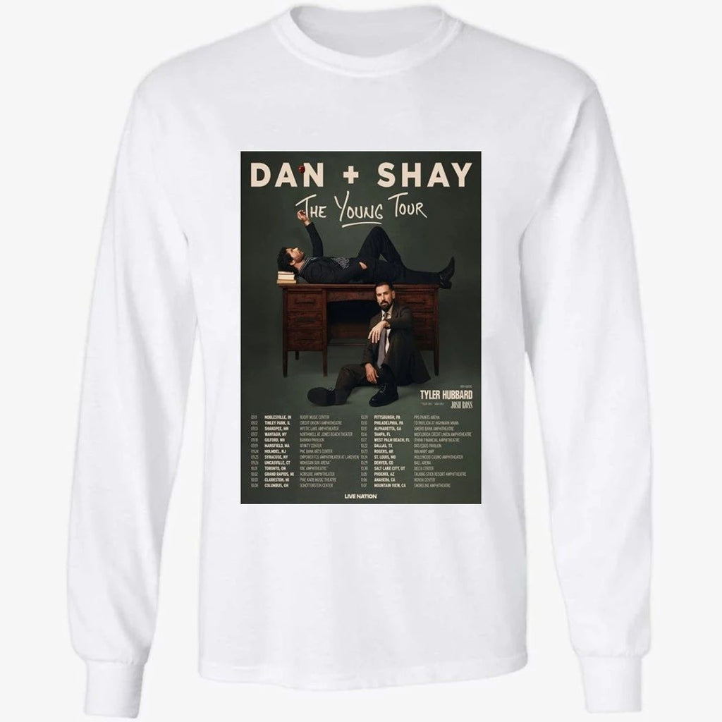 Dan Shay The Young Tour 2026 Poster Shirt
