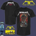 Metallica M72 Melbourne Australia By Art Rhys Cooper Pop Up Shop November 8, 2025 Limited T-Shirt