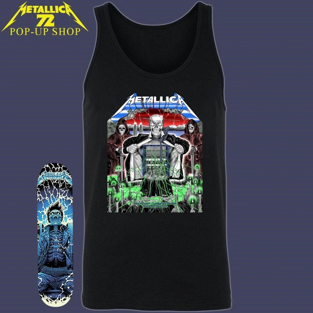 Metallica M72 Zurich Switzerland May 27, 2026 Stadion Letzigrund Art By Luca Schenardi Pop-Up Shop T-Shirt