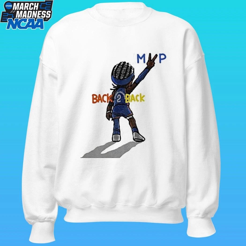 Shai Gilgeous Alexander Cartoon Caricature Oklahoma City Thunder Basketball Mvp Back 2 Back Shirt