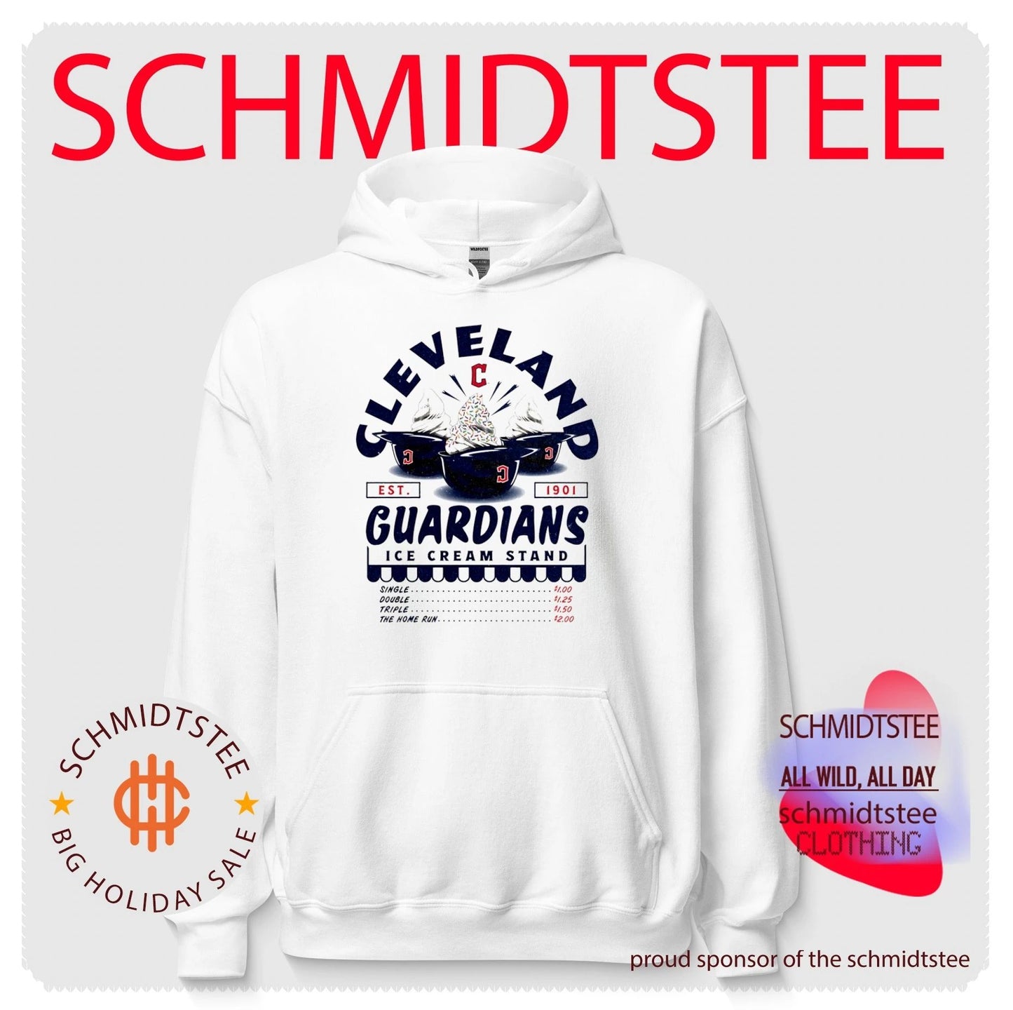 Cleveland Guardians Ice Cream Stand shirt