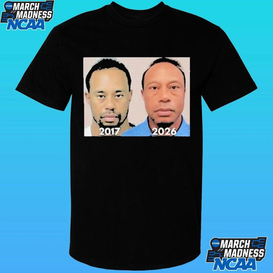 Tiger Woods Mugshot 2017 2026 Shirt