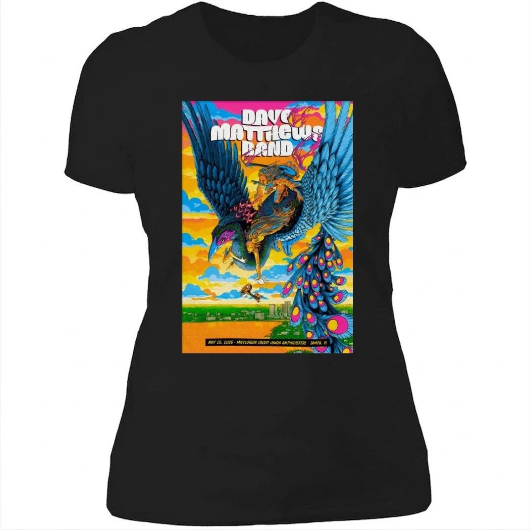 Dave Matthews Band In Tampa FL On May 26 2026 Poster Shirt