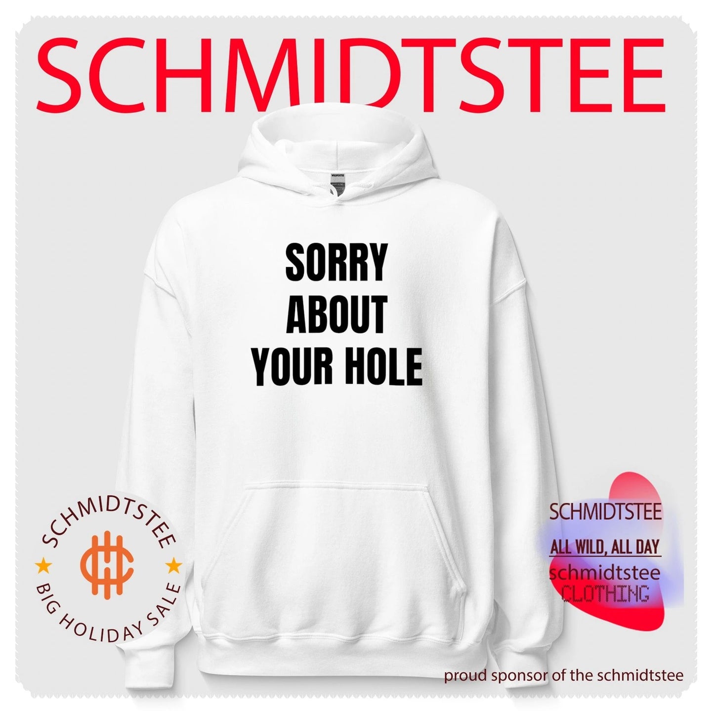 Sorry about your hole shirt