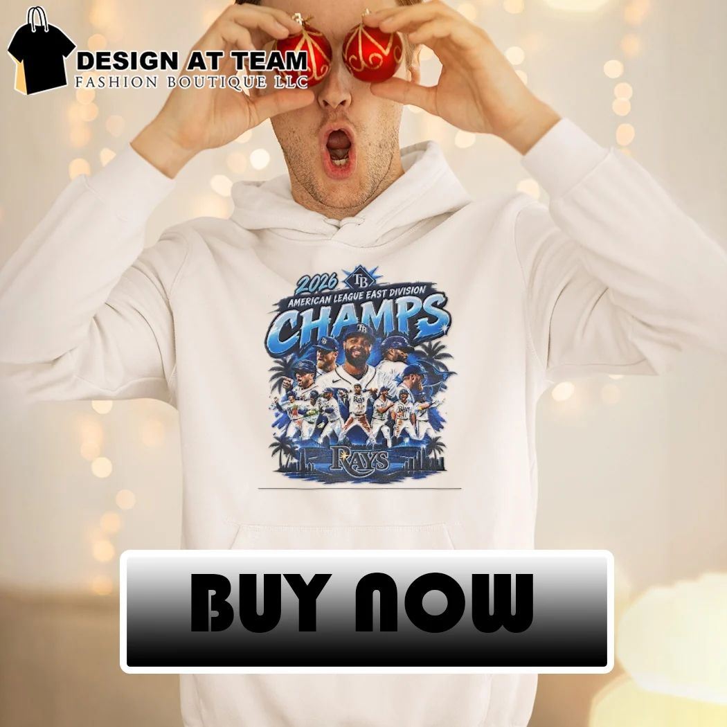 2026 Tampa Bay Rays American League East Division Champs shirt
