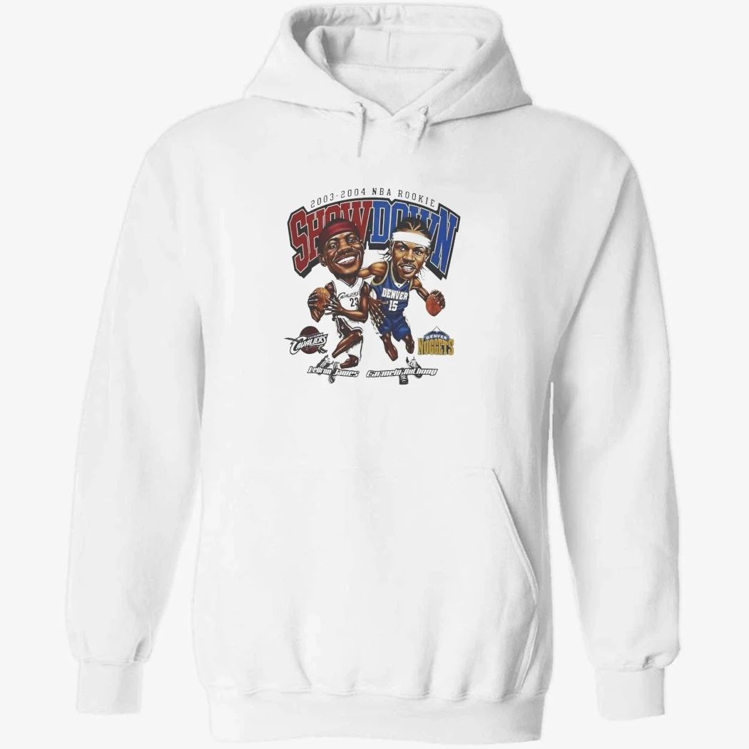 LeBron James Carmelo Anthony Rookie Showdown Shirt
