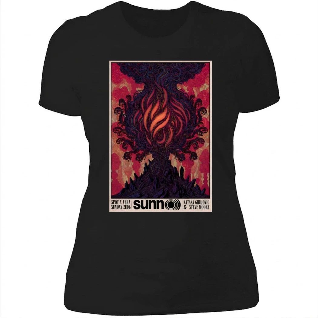 Sunn O))) Jun 21 2026 In Groningen Netherlands Poster Shirt