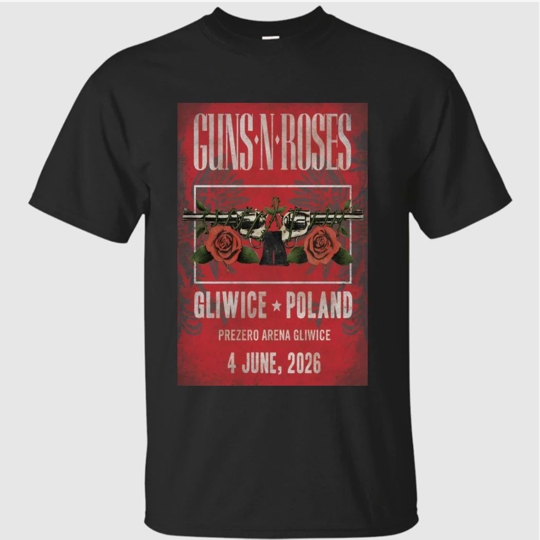 Guns N’ Roses June 4 2026 PreZero Arena in Gliwice Poland Poster Shirt’