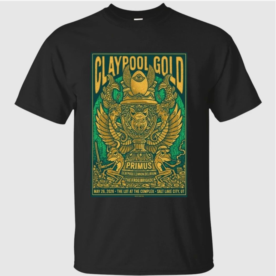 PRIMUS Band Salt Lake City, UT May 26 2026 Poster Shirt