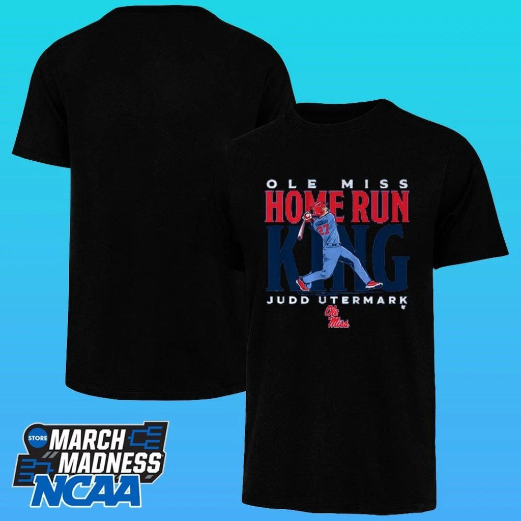 Ole Miss Baseball Judd Utermark Home Run King Shirt