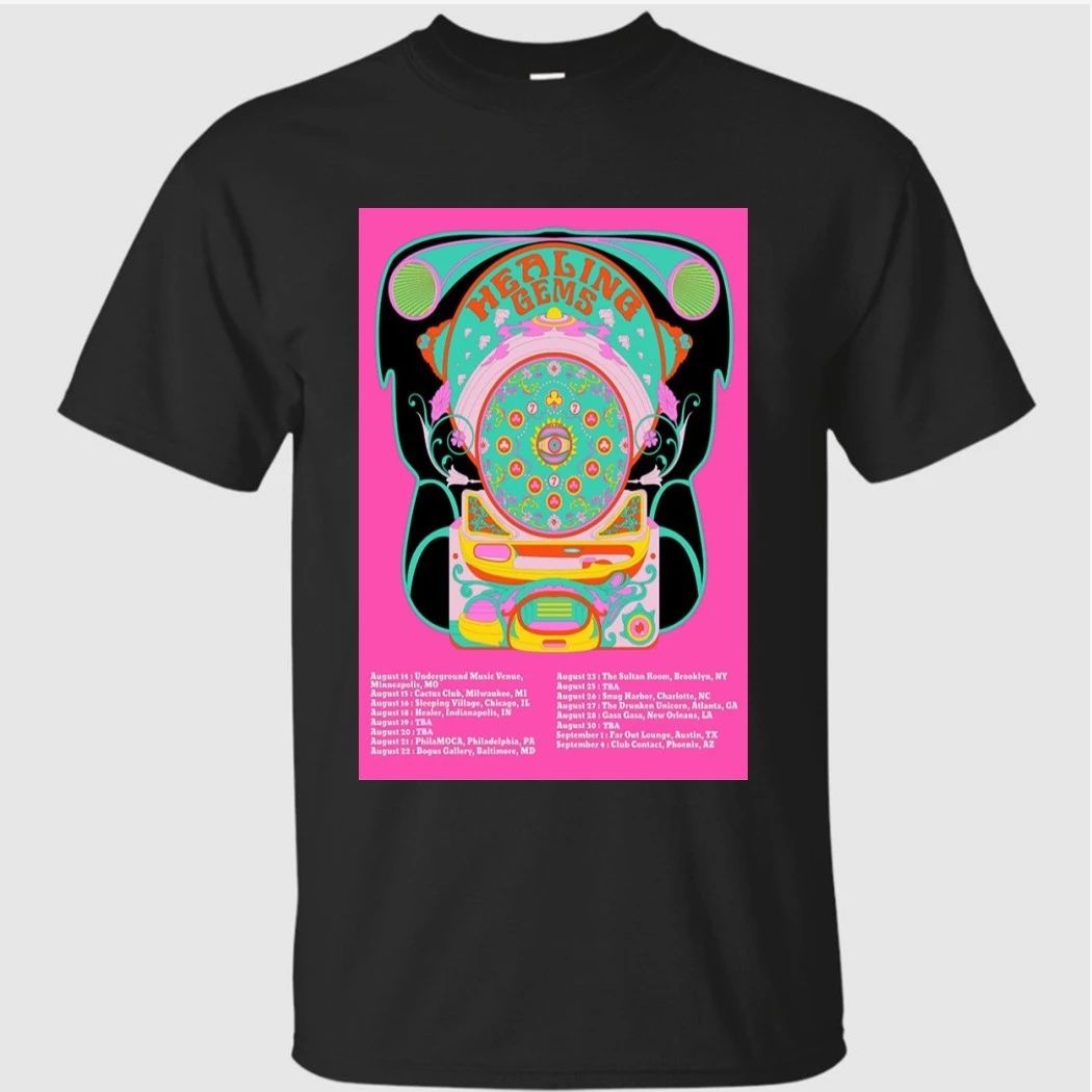 Healing Gems Aug Sep 2026 Poster Shirt