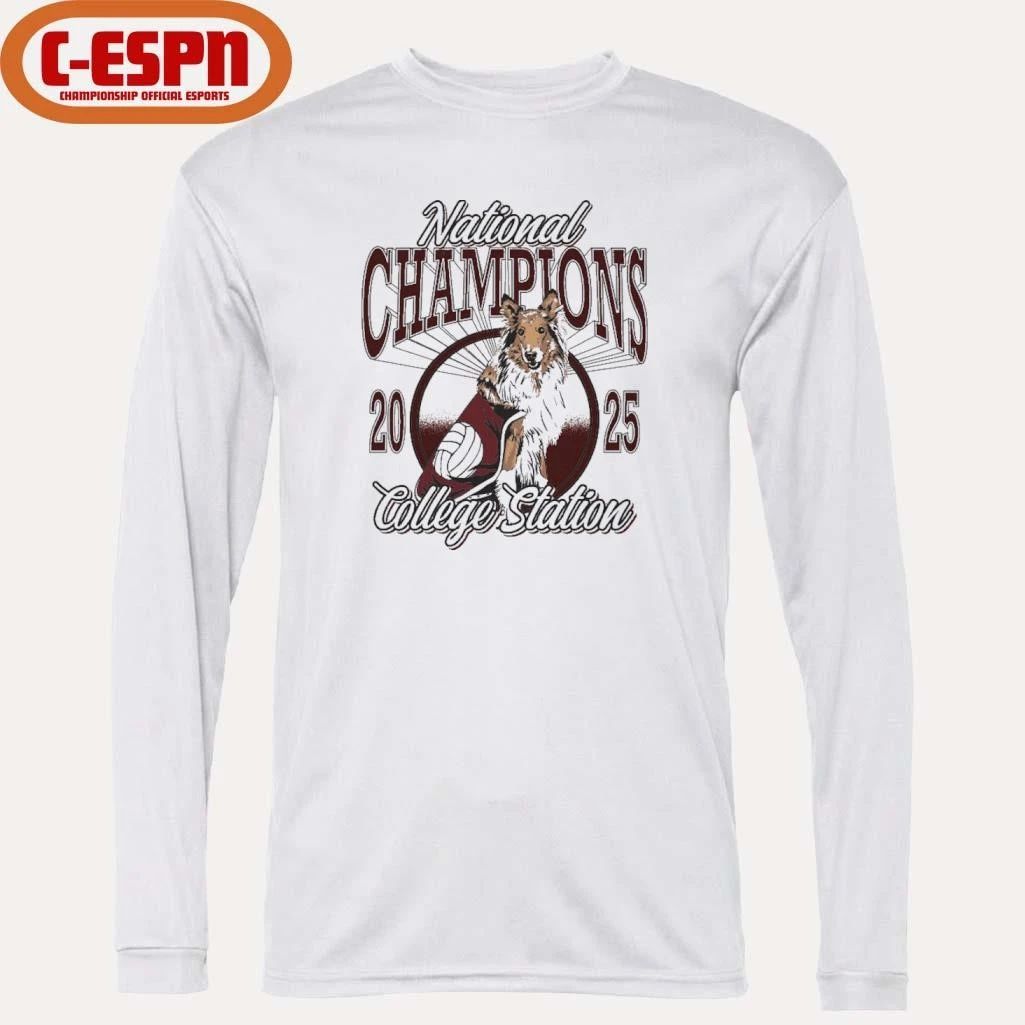 Texas A&M National Champions Volleyball Mascot Shirt