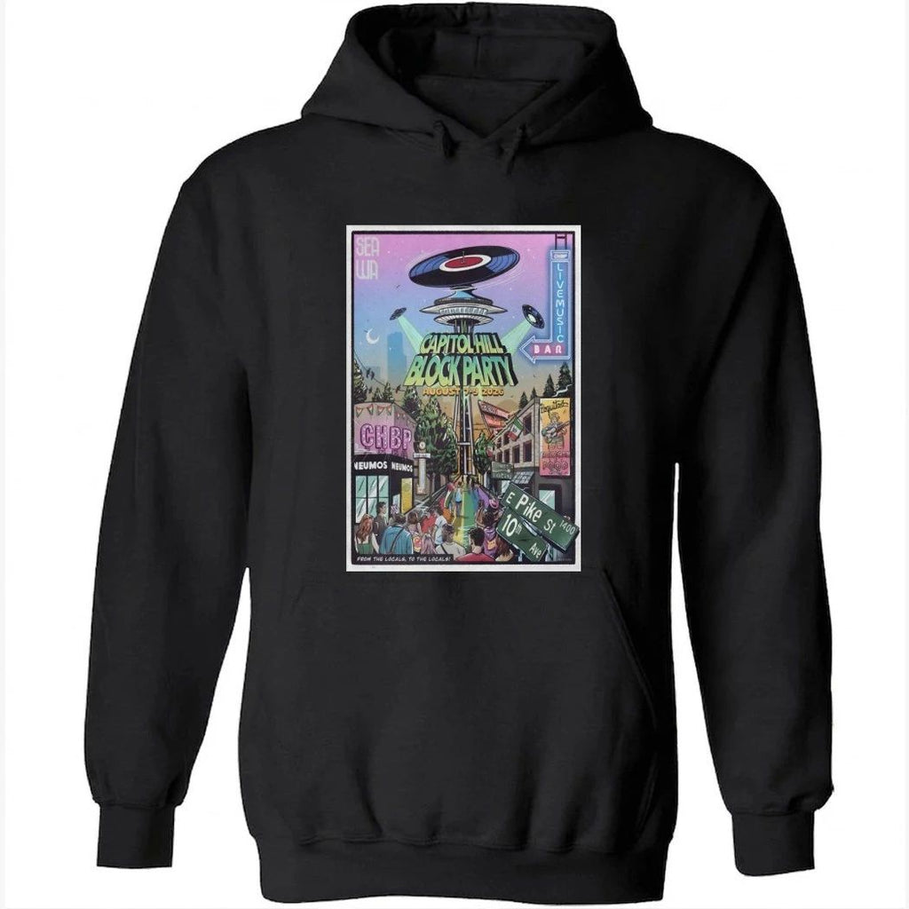Capitol Hill Block Party Seattle WA 8-9-2026 Poster Shirt