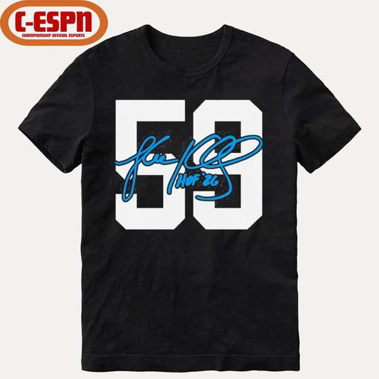 Luke Kuechly Panthers Class of 2026 Elected Signature T-Shirt