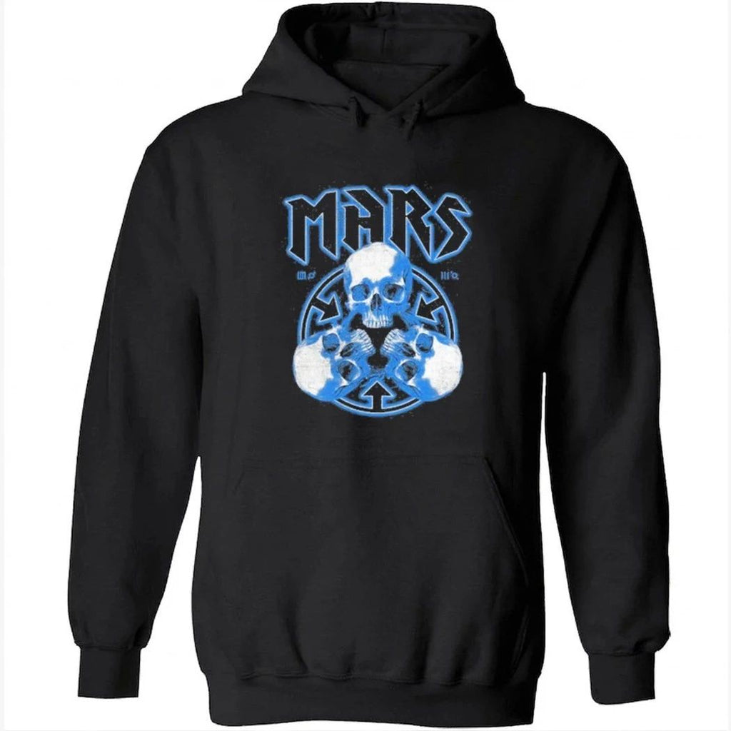 Thirty Seconds To Mars European Tour 2027 Blue Skulls Shirt