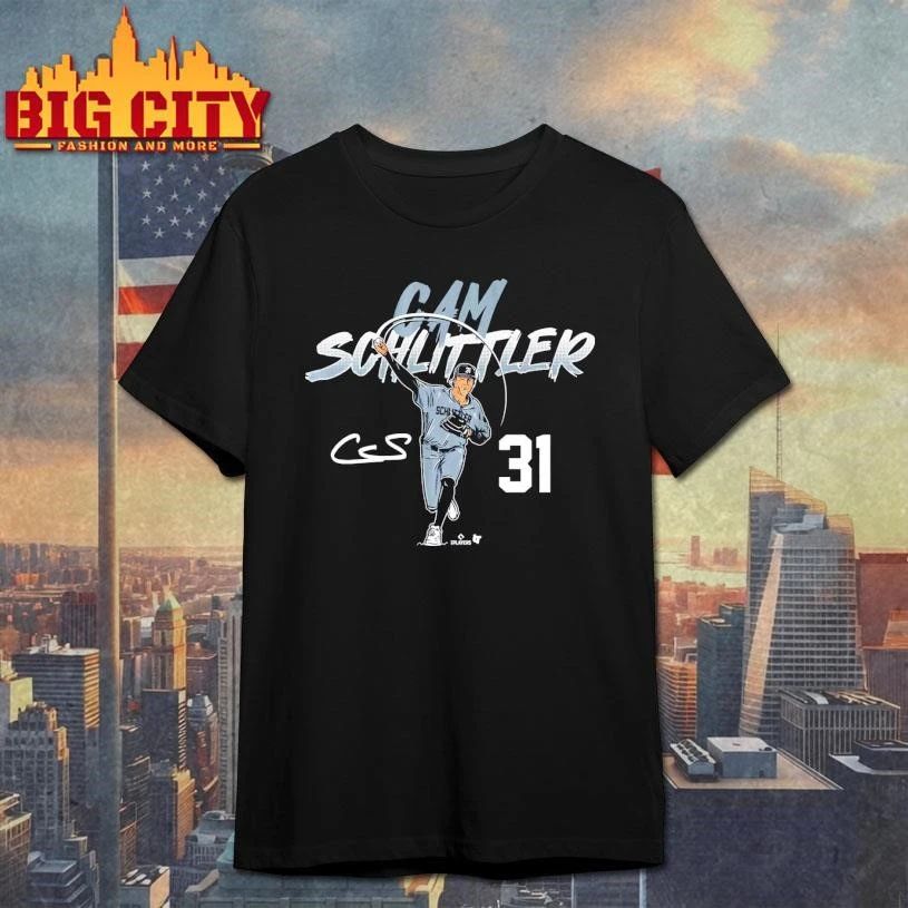 Cam Schlittler Ace Pose Number Signature Shirt