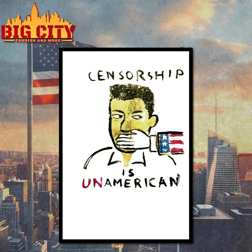 Censorship is Unamerican Graphic Shirt