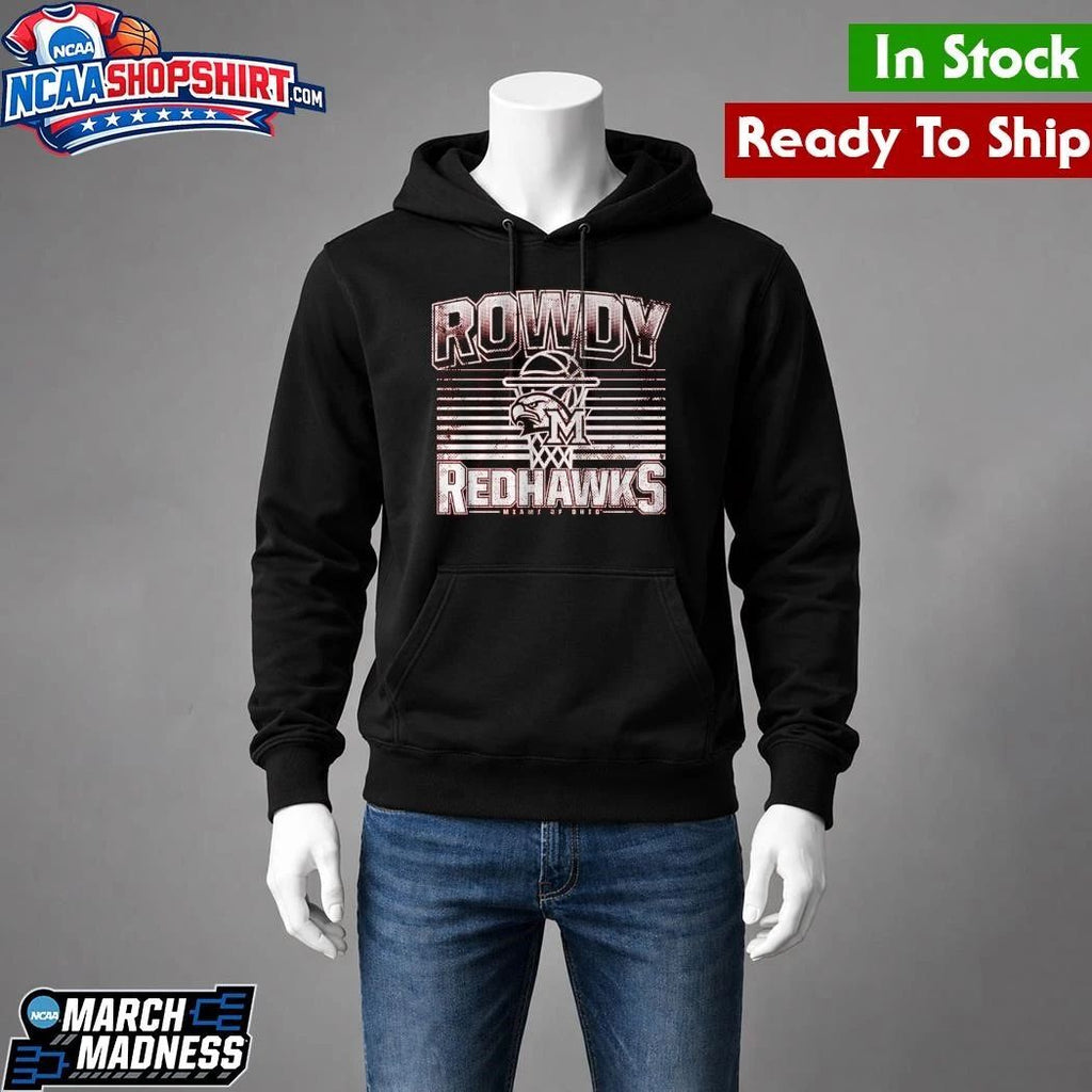 Miami OH Basketball Rowdy RedHawks Shirt