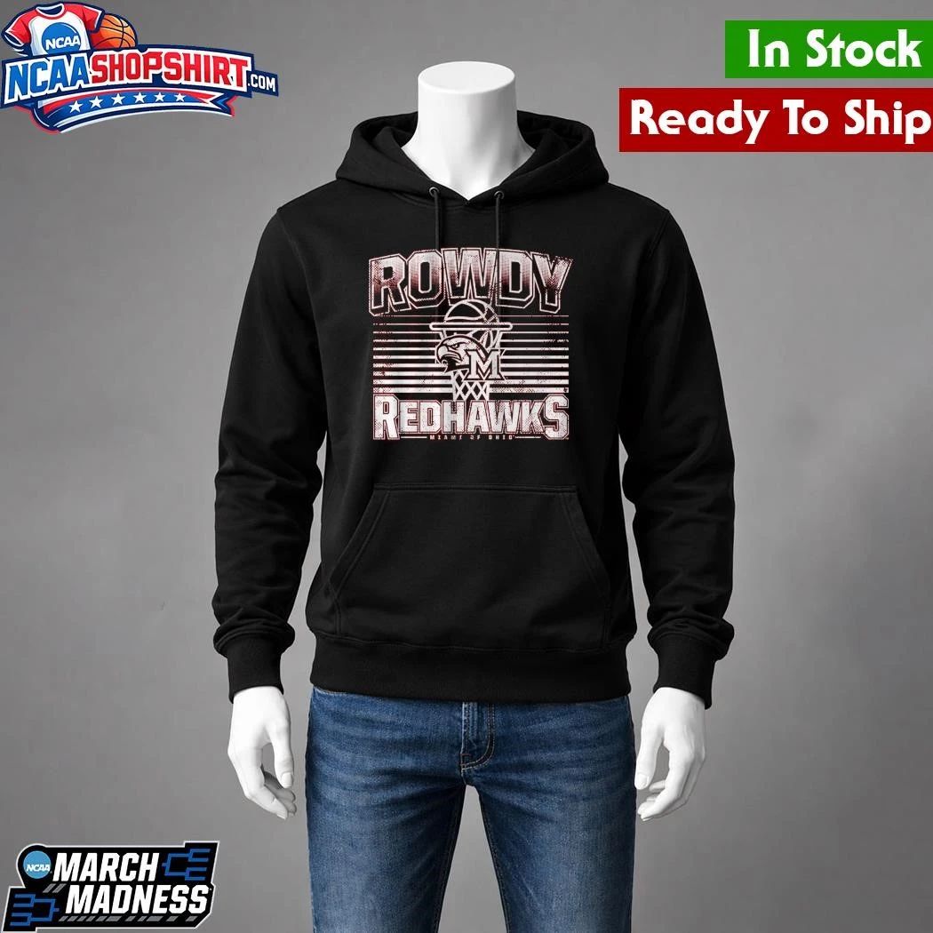Miami OH Basketball Rowdy RedHawks Shirt