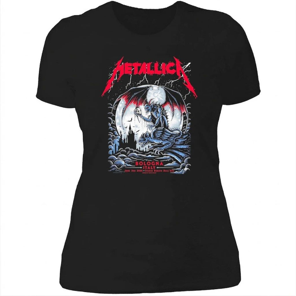 Metallica M72 Bologna Italy Shirt June 3 2026 Stadium Tour Poster T-Shirt