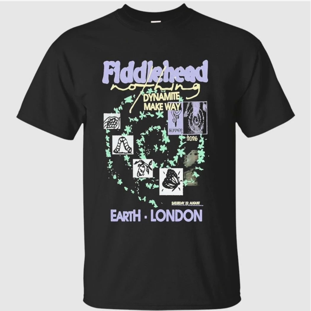 Fiddlehead Aug 22 2026 EartH, London Poster Shirt