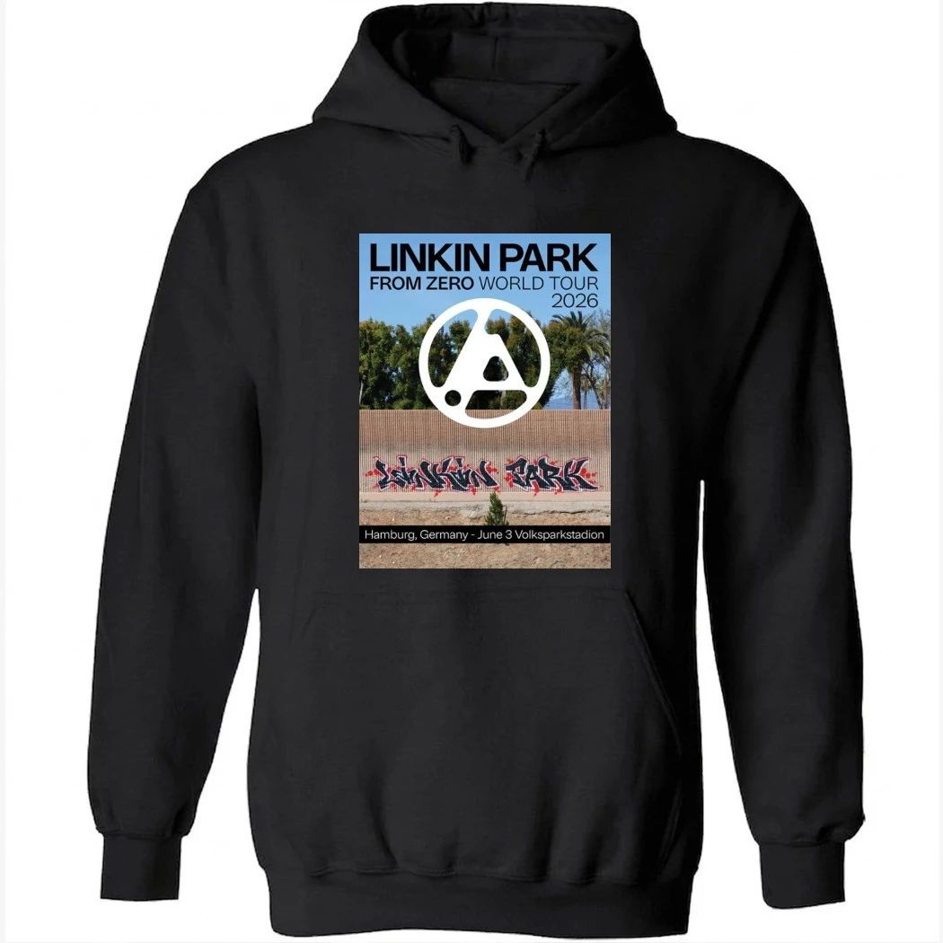 Linkin Park From Zero 2026 Tour Hamburg Germany Night 2 Poster At Volksparkstadion On June 3 2026 Poster Shirt