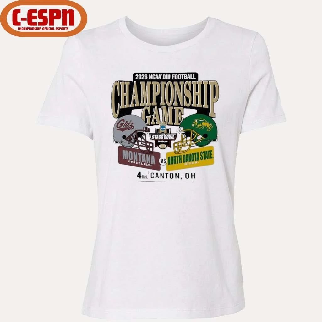 2026 Division III Football Championship Game 2 Teams Matchup Shirt