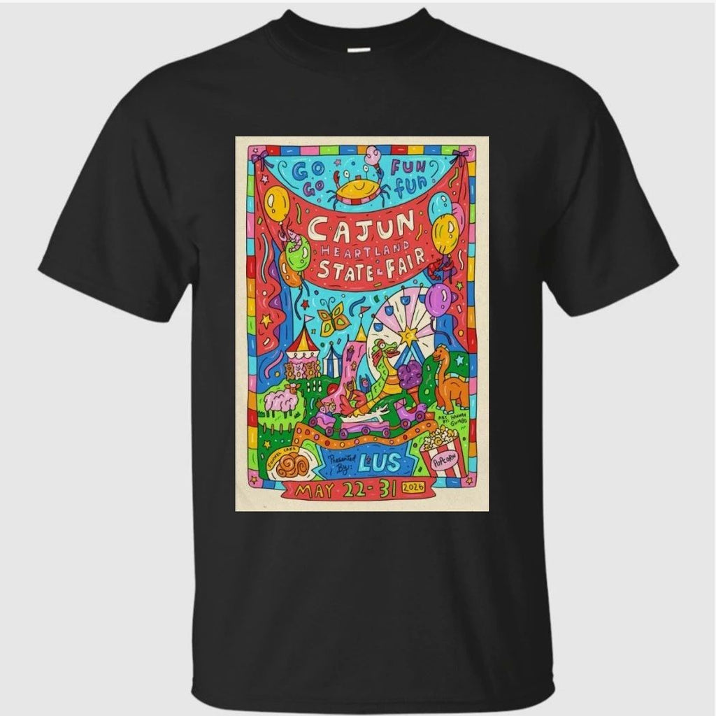 Cajun Heartland State Fair 2026 Poster Shirt