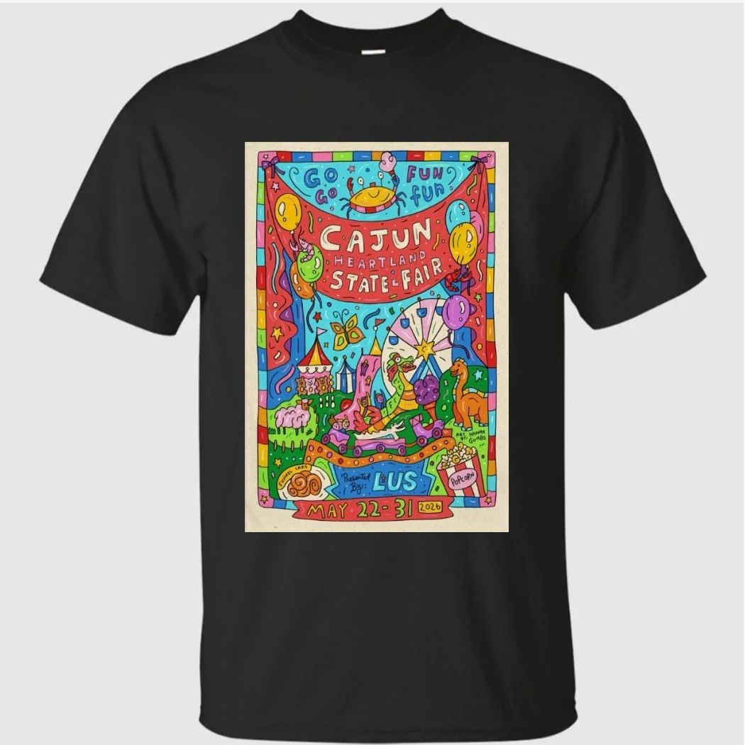 Cajun Heartland State Fair 2026 Poster Shirt