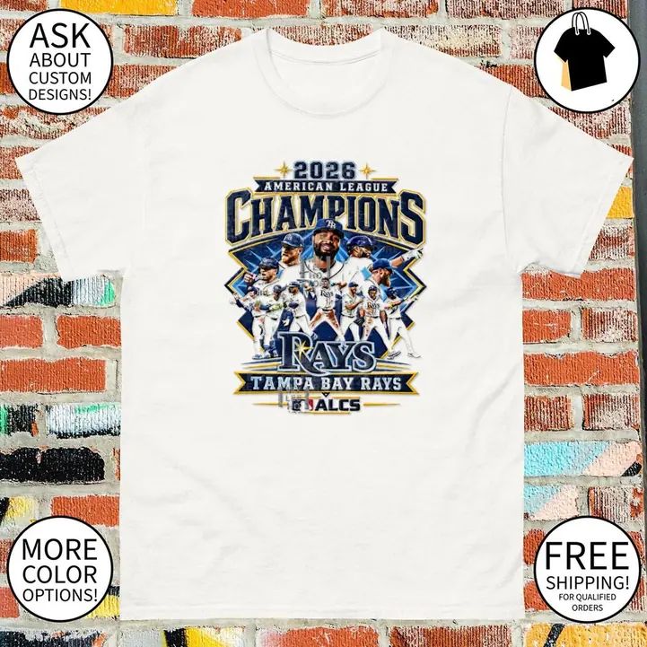 2026 American League Champions Tampa Bay Rays ALCS shirt
