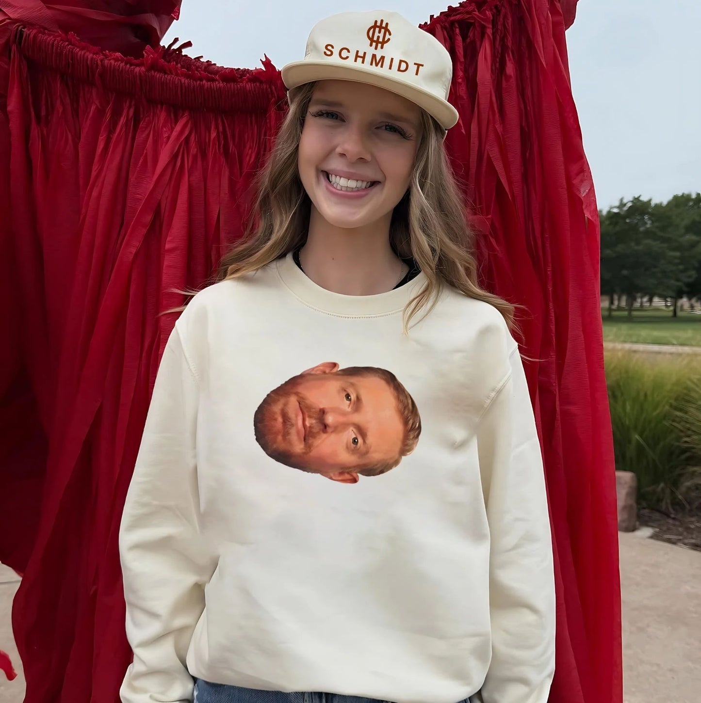 Orange Cassidy Face meme shirt