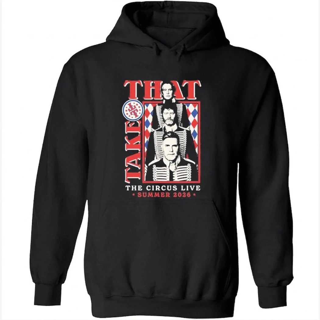 Take That Merch The Circus Live Tour 2026 Photo Shirt