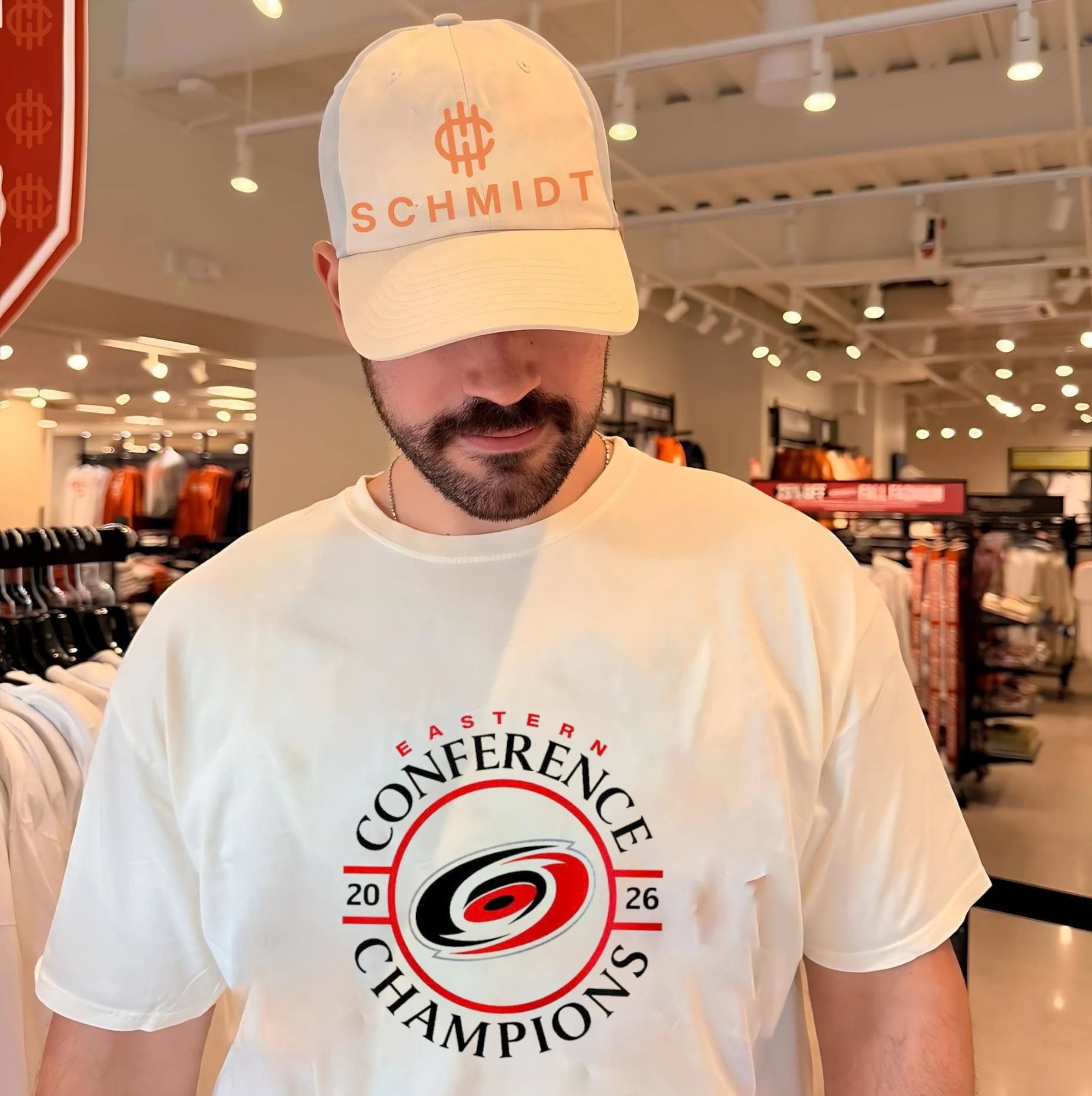 Carolina Hurricanes hockey Eastern Conference Champions 2026 logo shirt